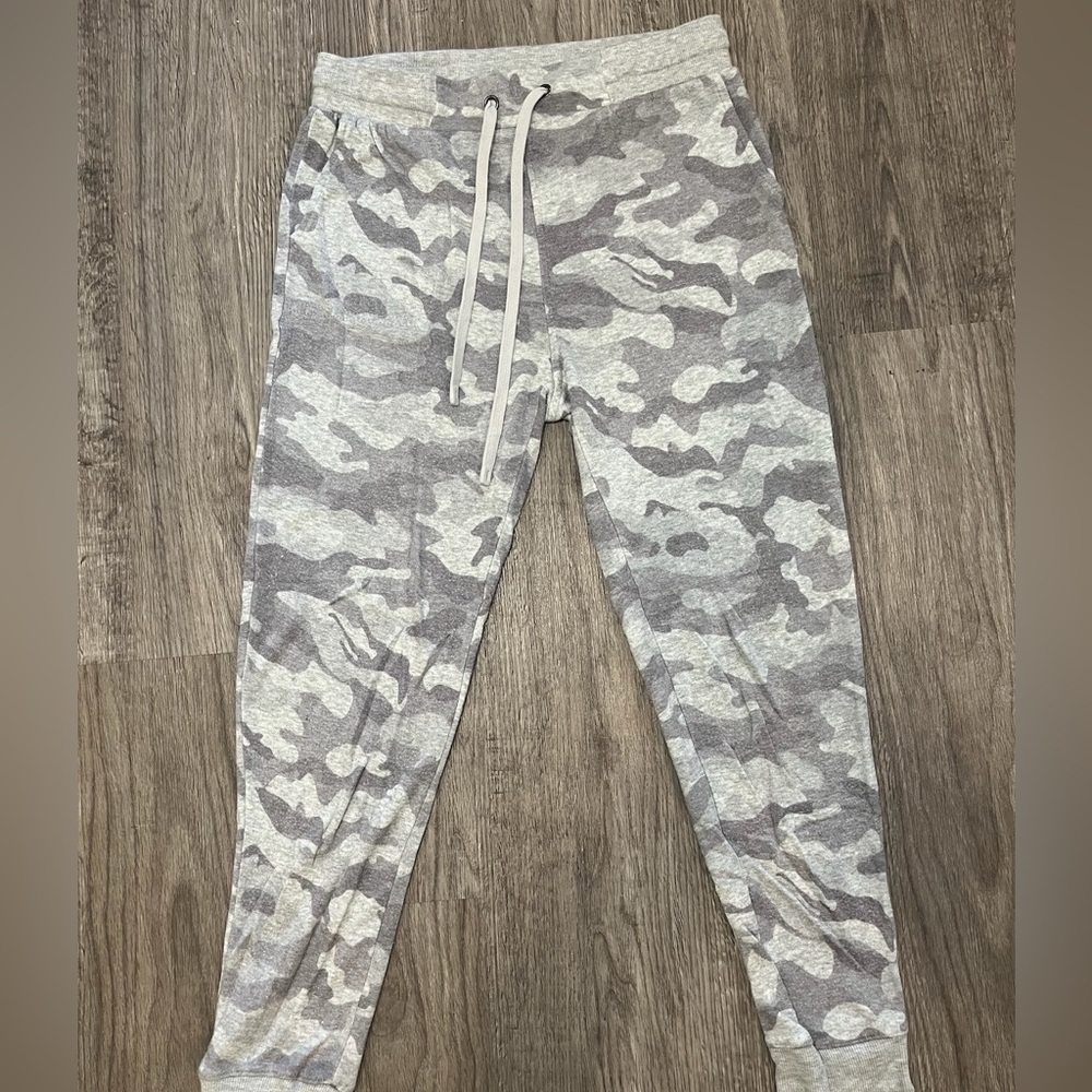 Grey Camo Sweatpants
